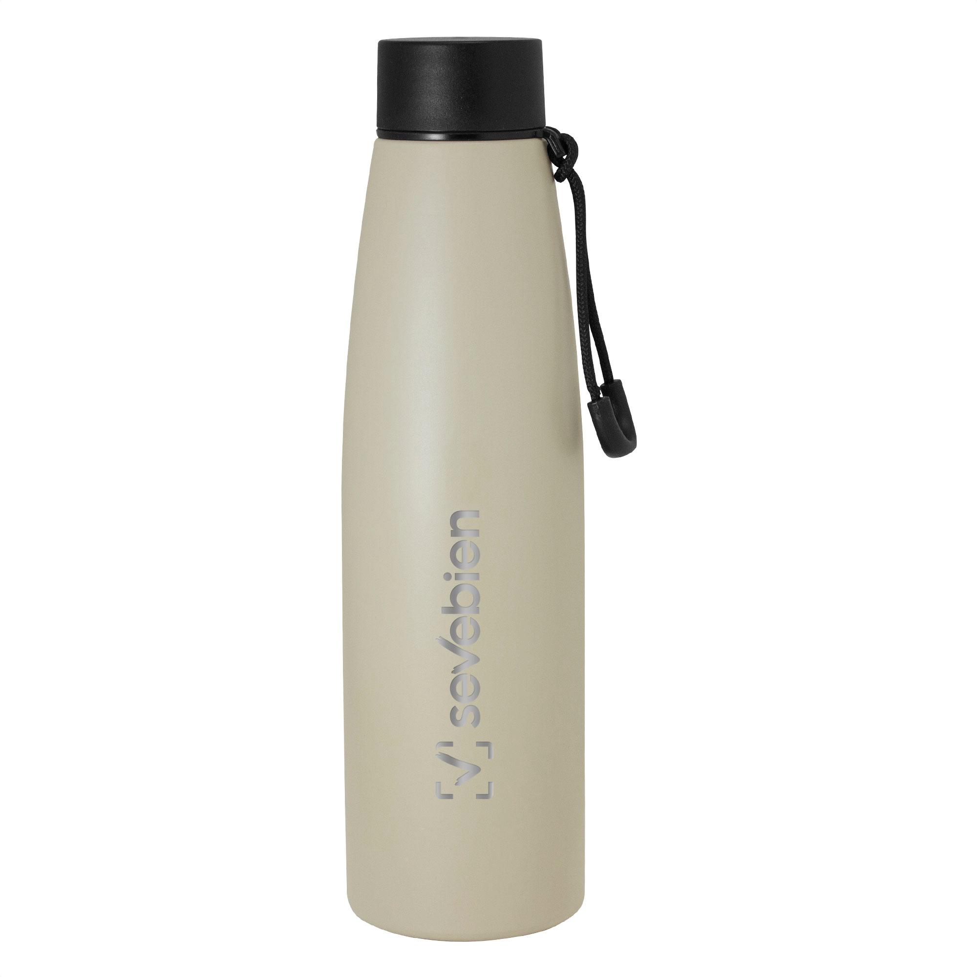 Botella vacuum ultra Beige front