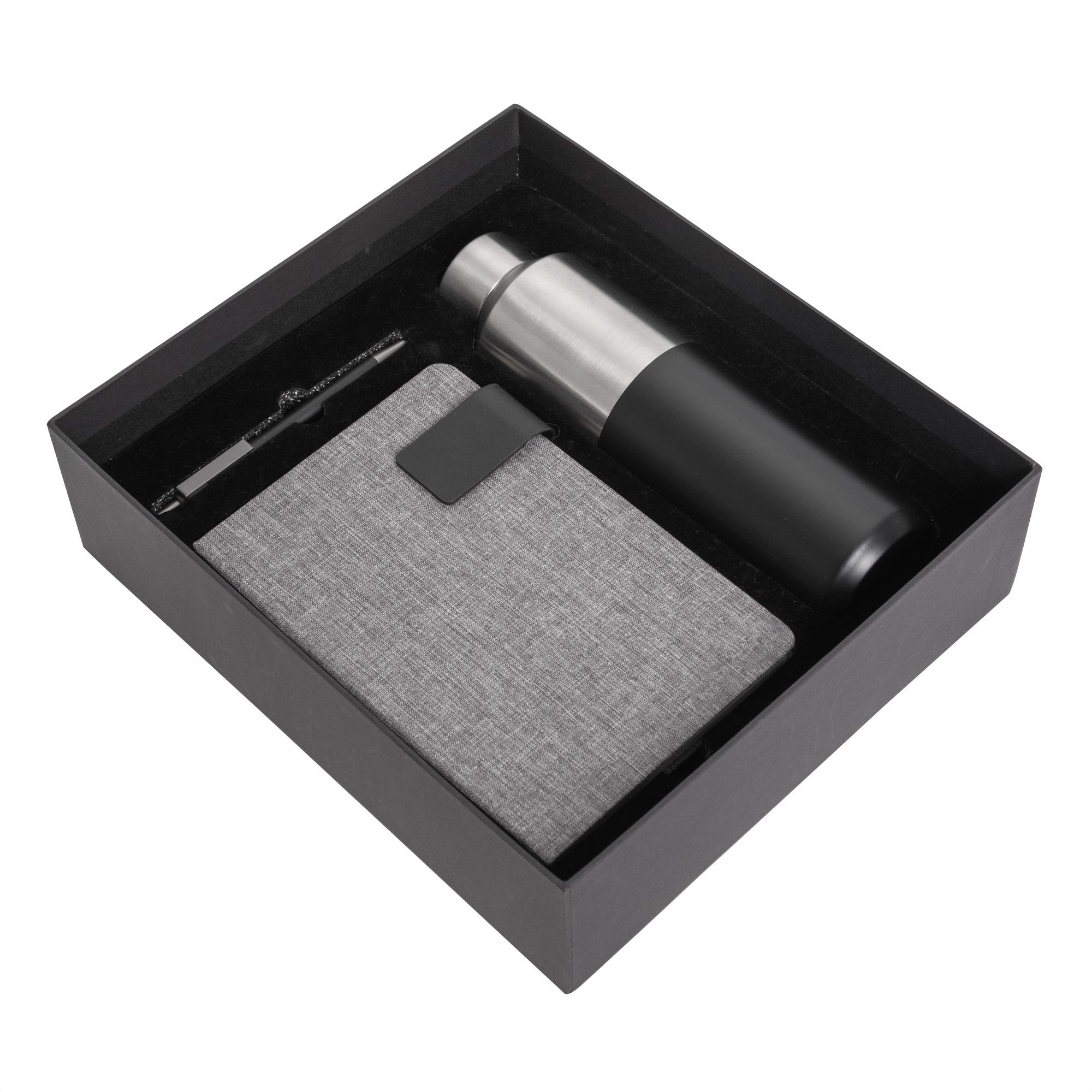 Set ejecutivo charm box Negro front