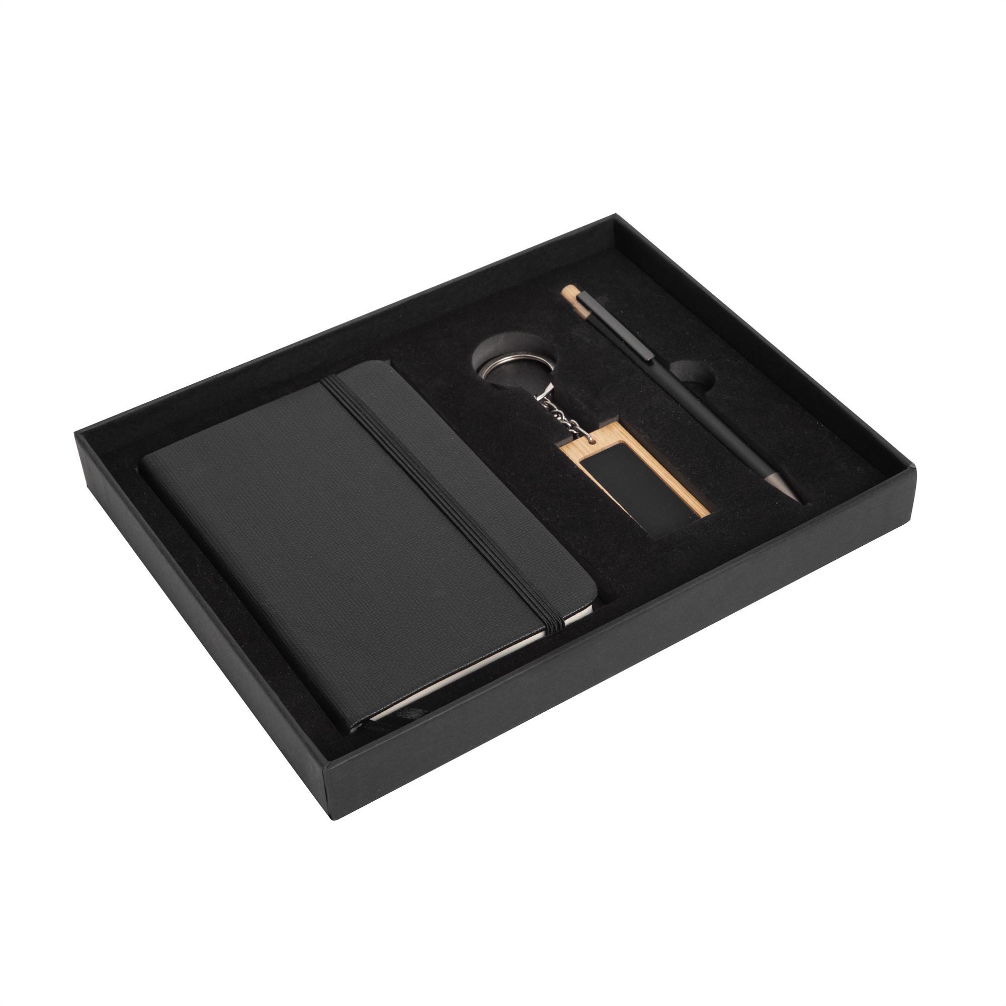 Set ejecutivo pocket Negro front
