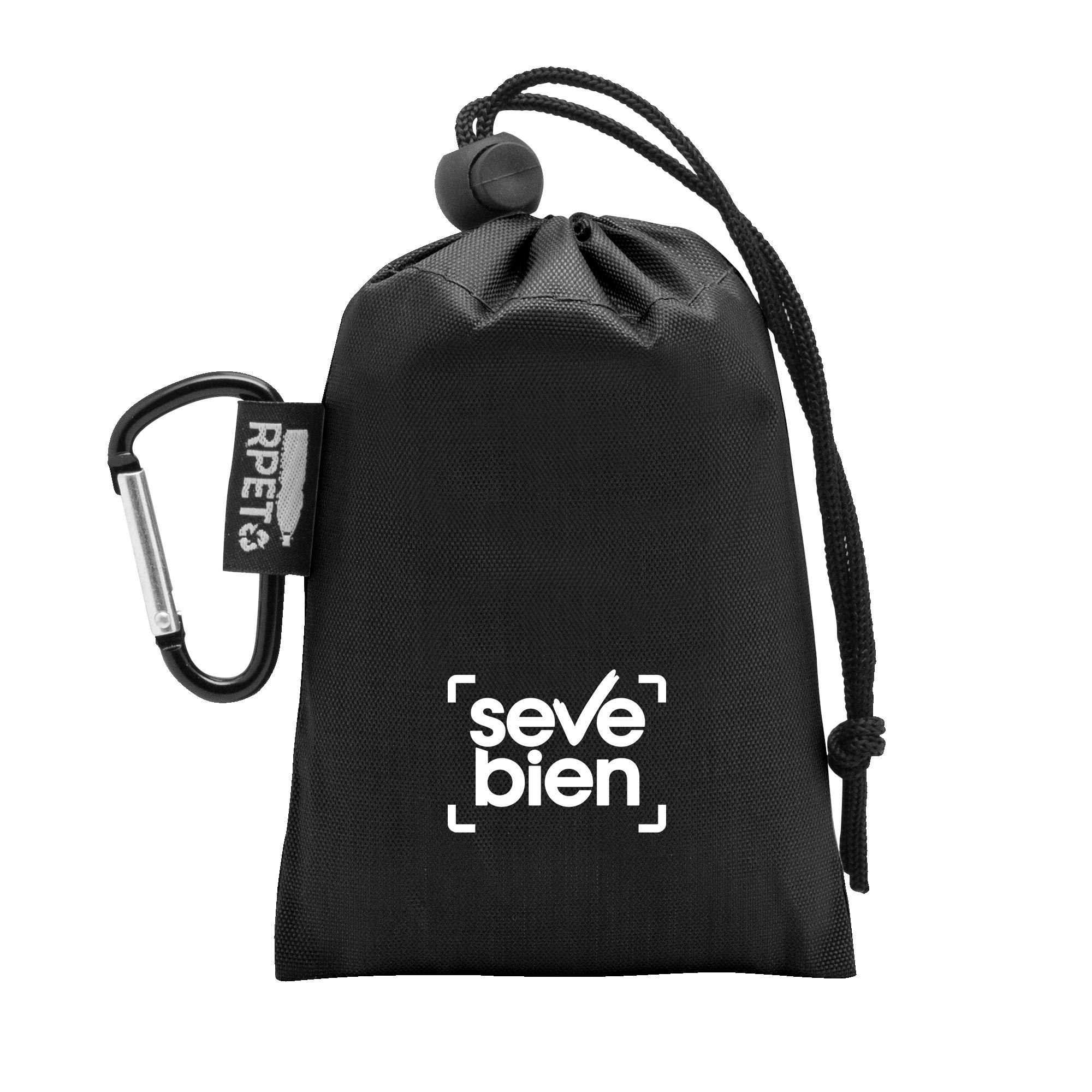 Capa impermeable para lluvia rainy Negro front