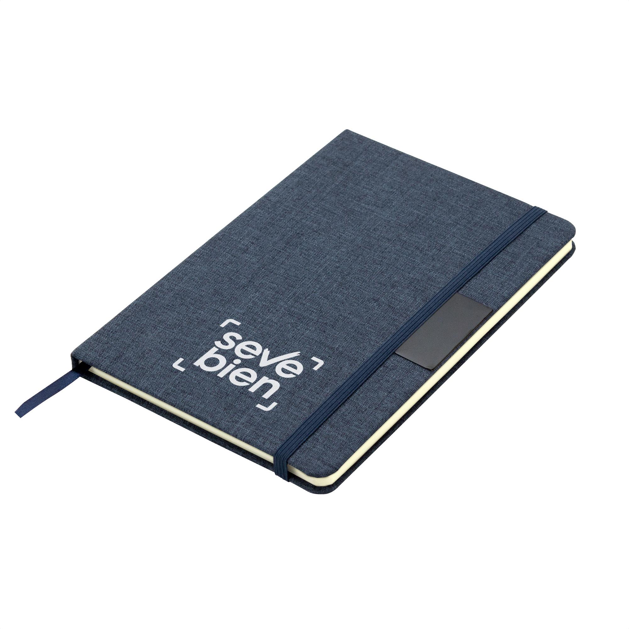Libreta greta Azul front