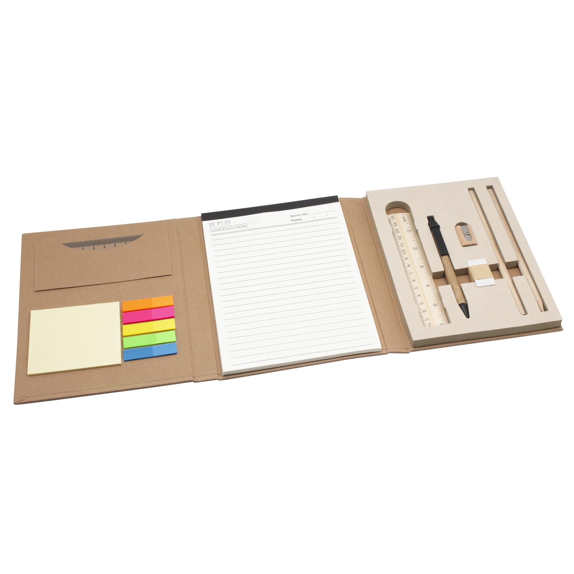 Cuaderno memo semanal workit Natural front