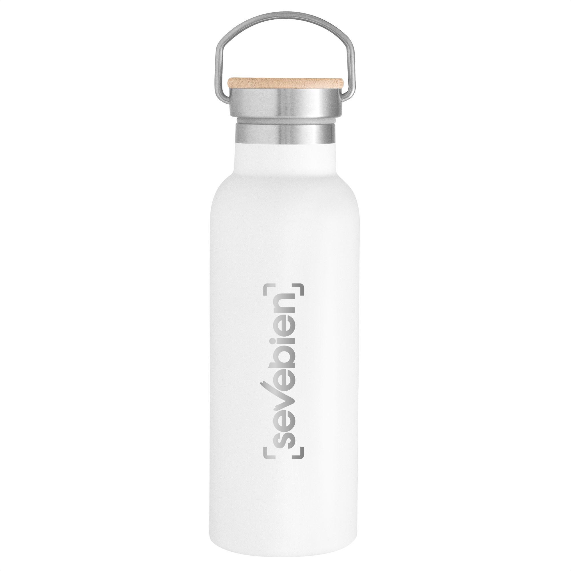 Botella vacuum sasha Blanco front