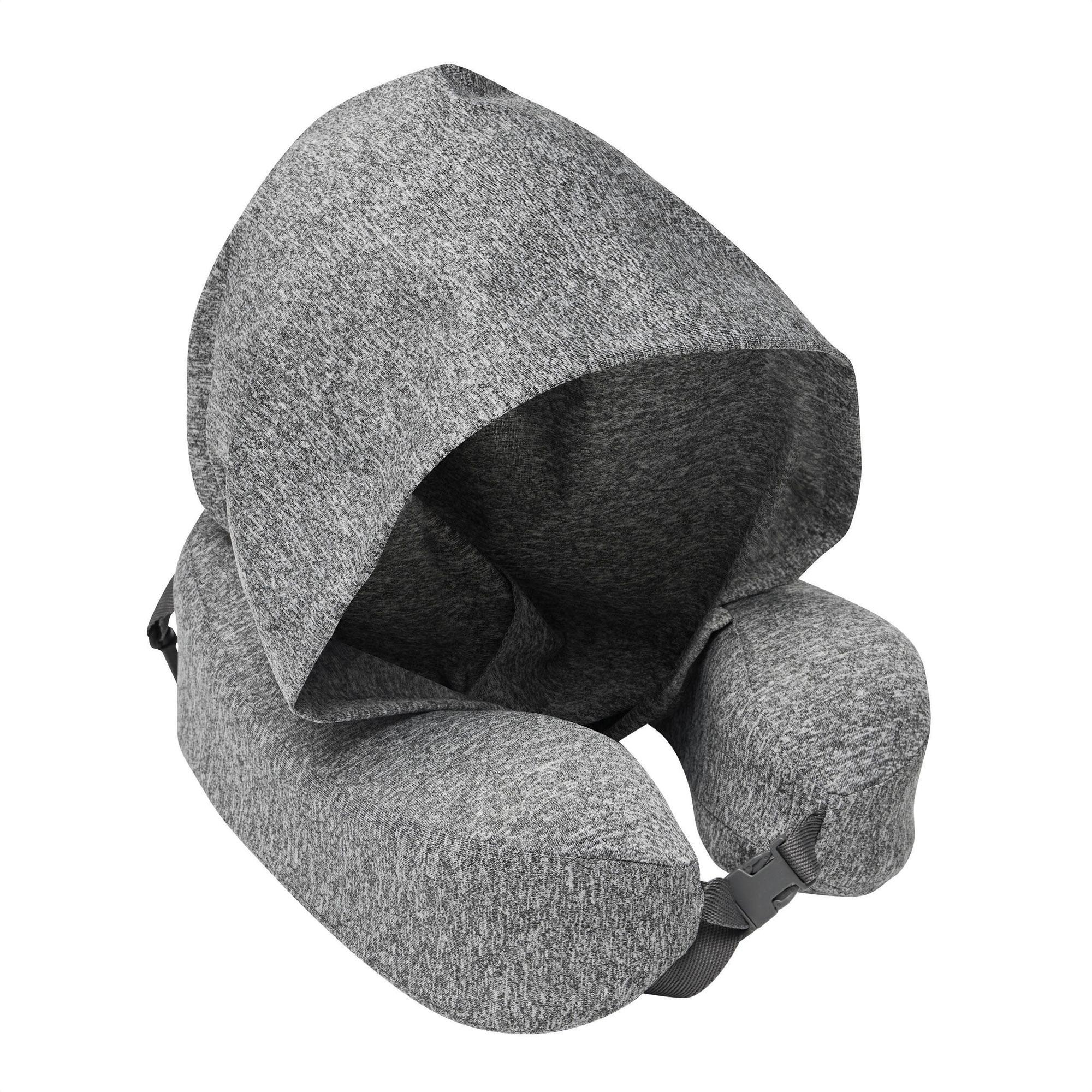 Almohada de viaje rem Gris front