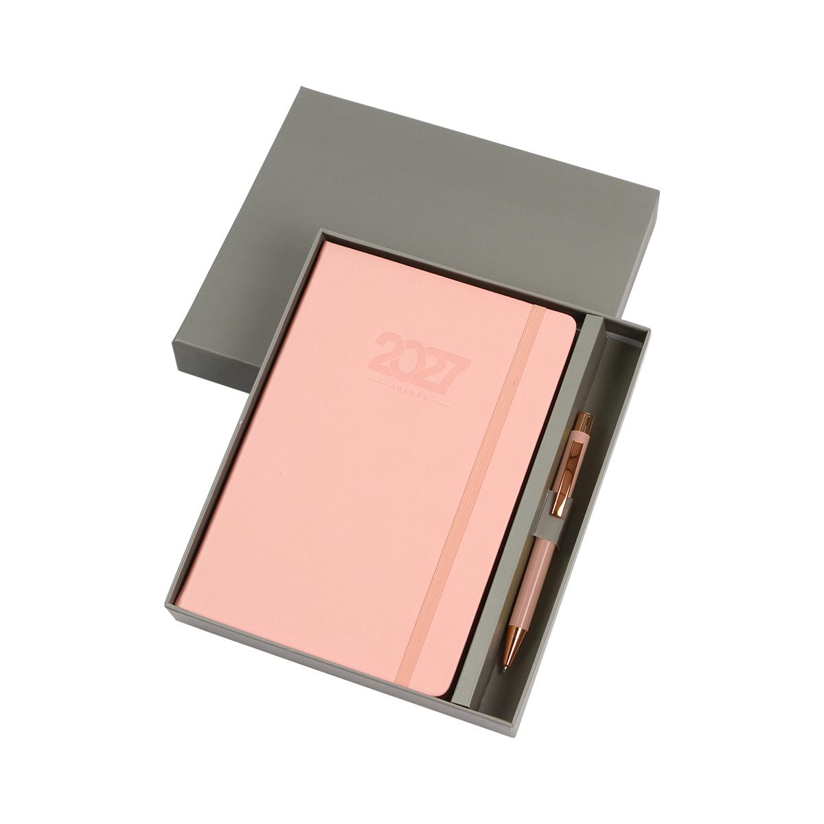 Agenda diaria falun. Light Pink miniatura 2