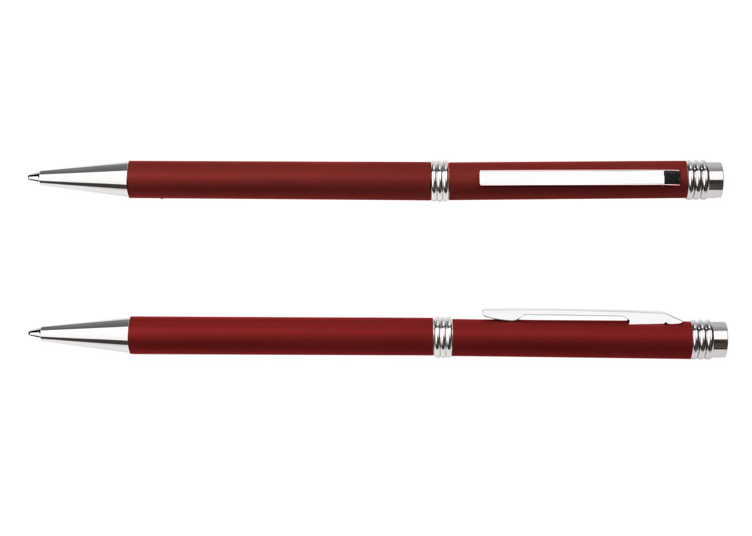 Bolígrafo cerdeña Rojo front