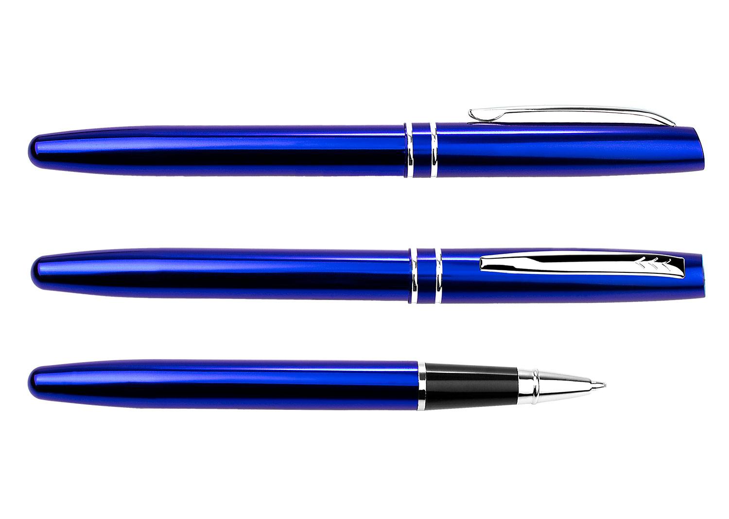 Bolígrafo zante Azul Rey front