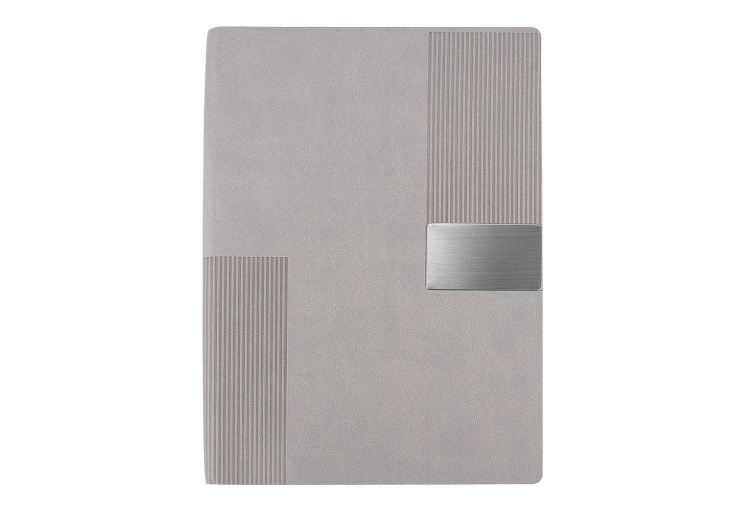 Libreta leonardo Gris Claro front