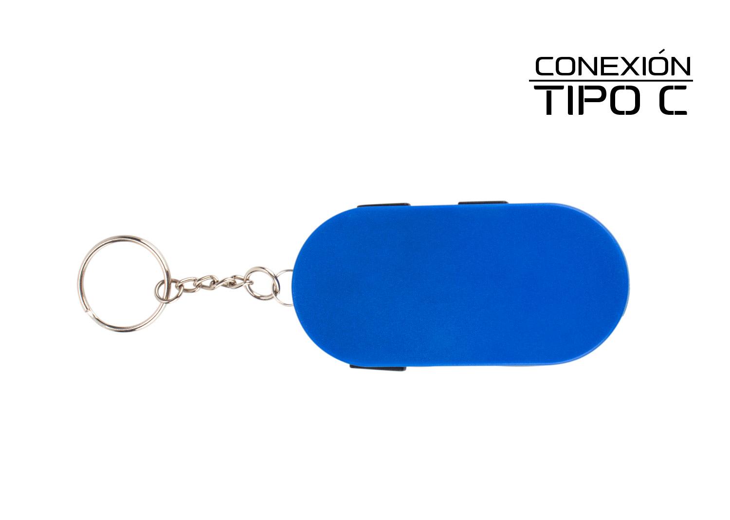 Cable y destapador open Azul Rey front