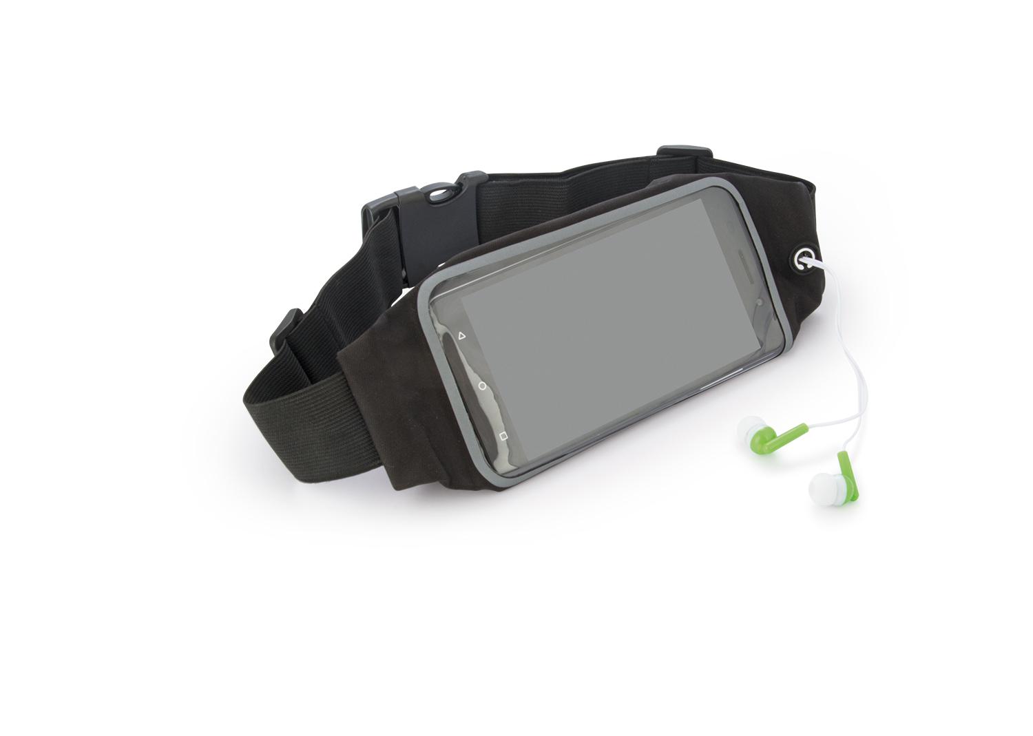 Canguro celular waist Negro front