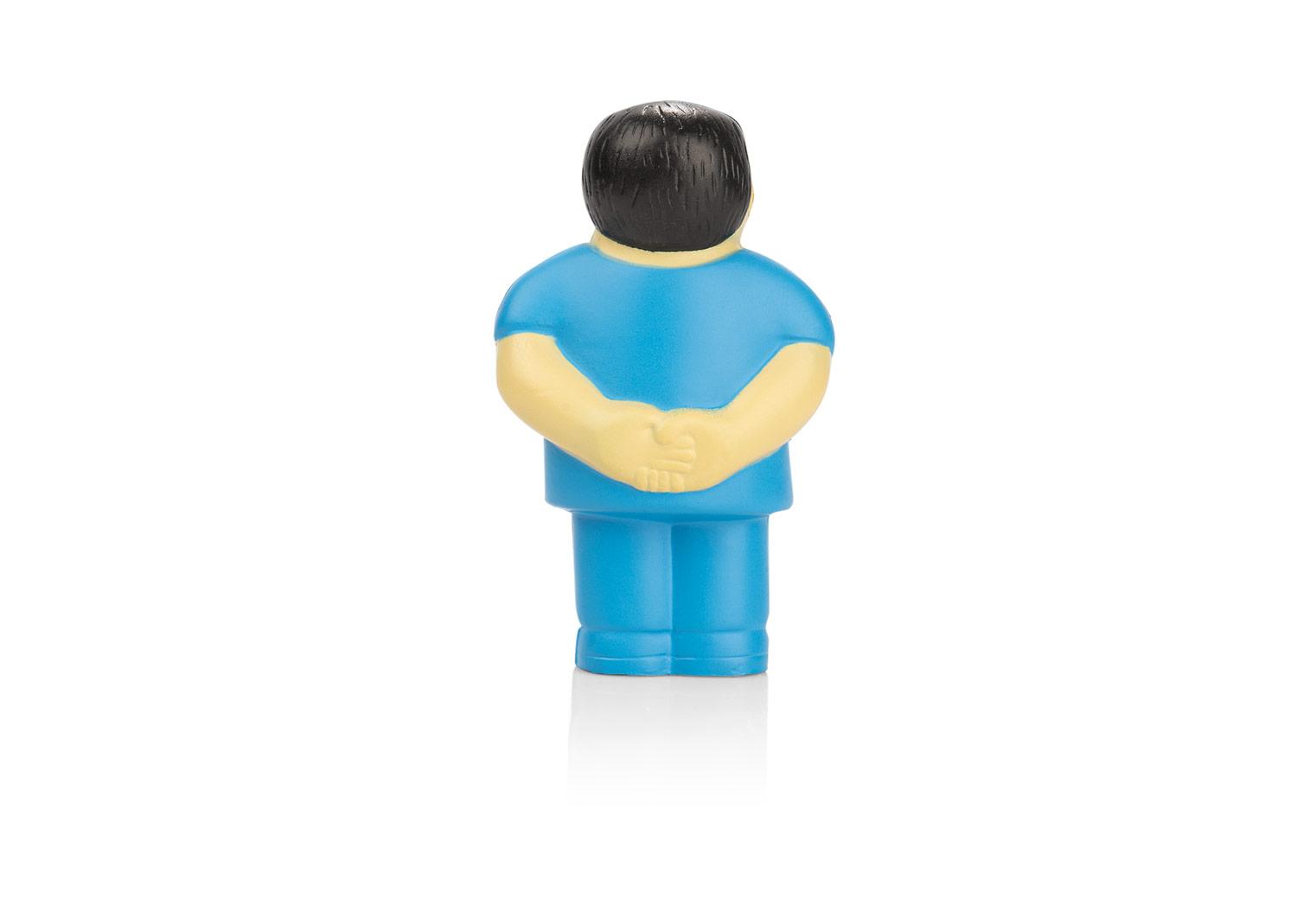 Antiestrés enfermero Azul Rey miniatura 3