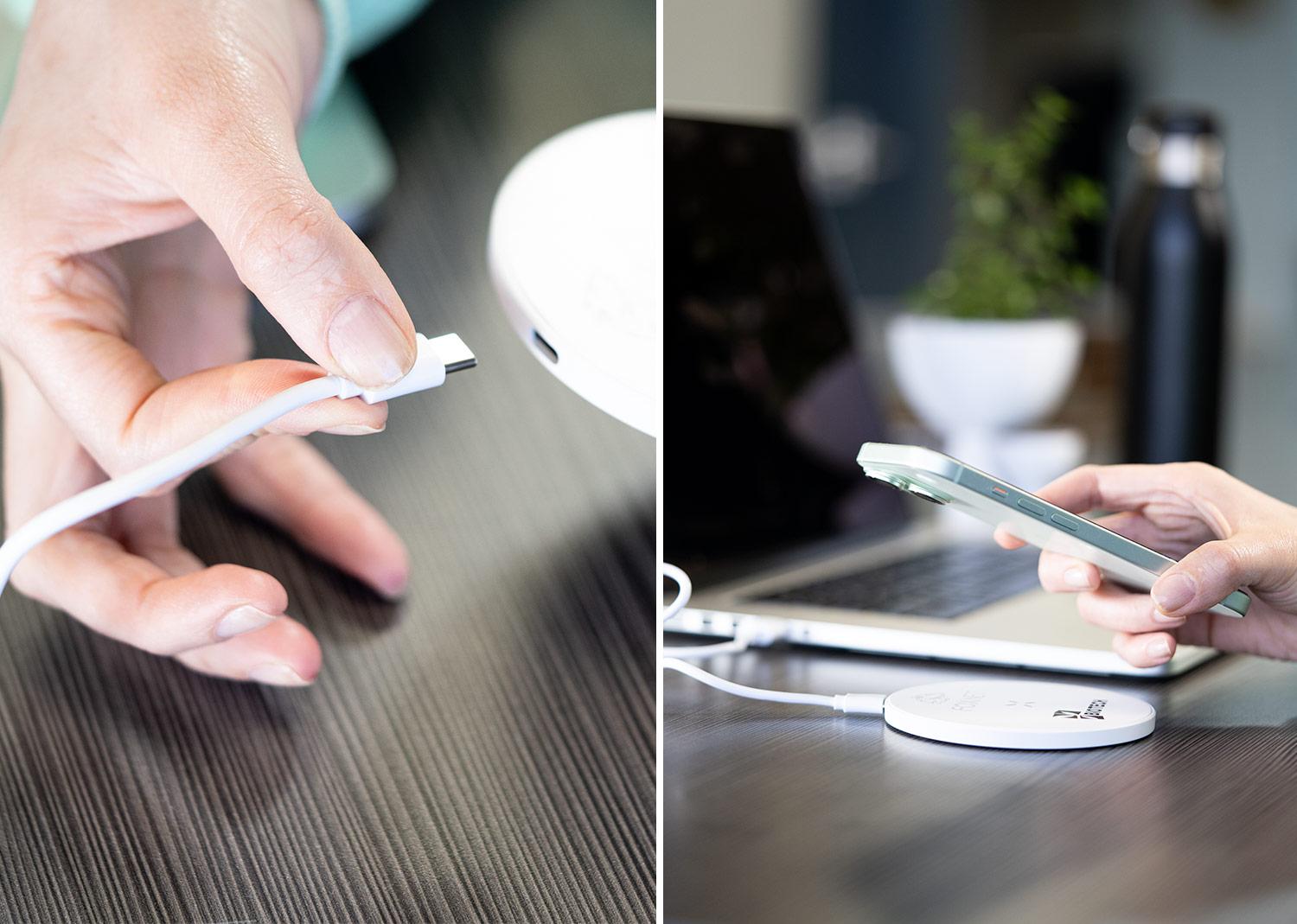 Cargador wireless urban Blanco miniatura 5