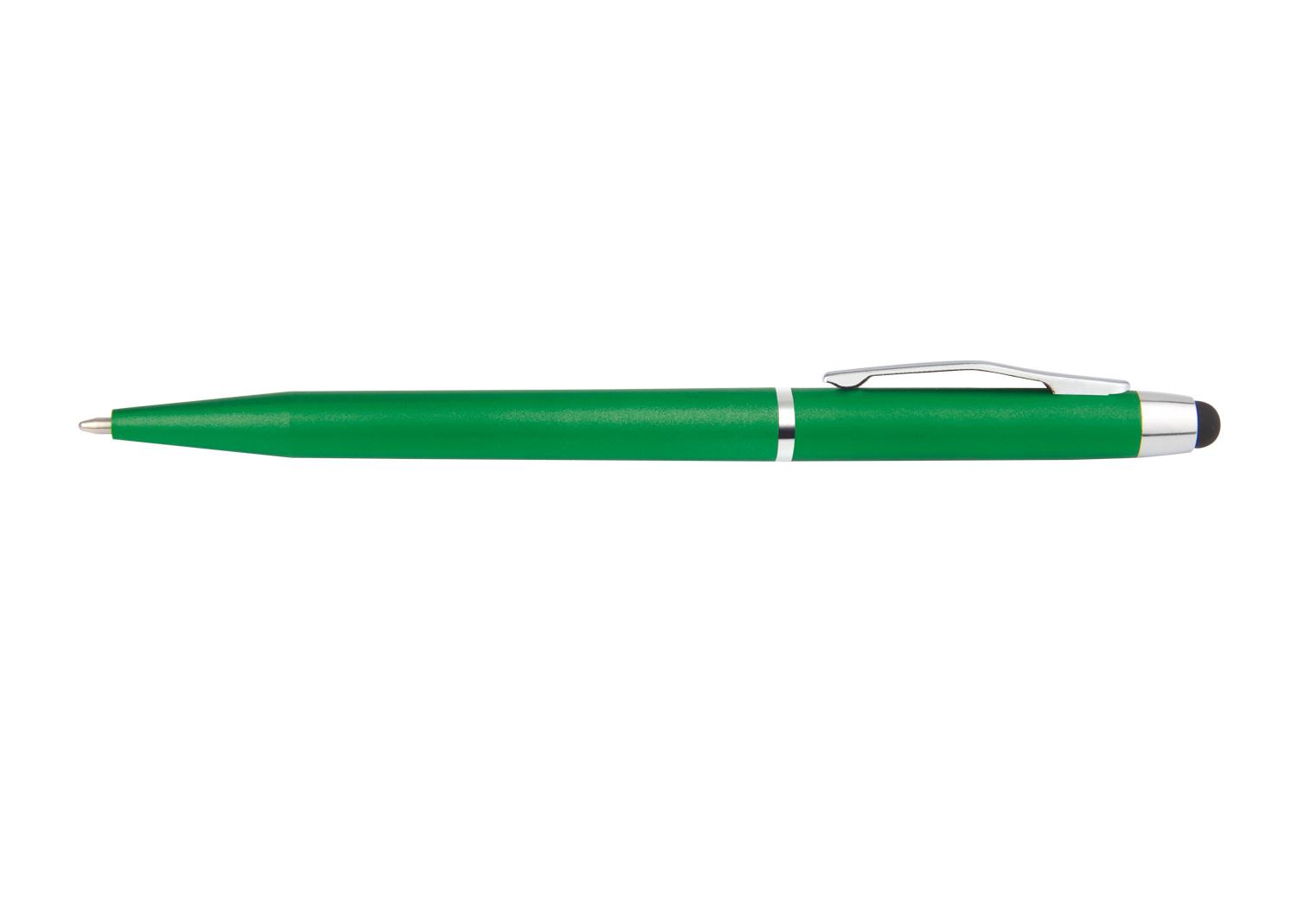 Bolígrafo catania stylus Verde Esmeralda front