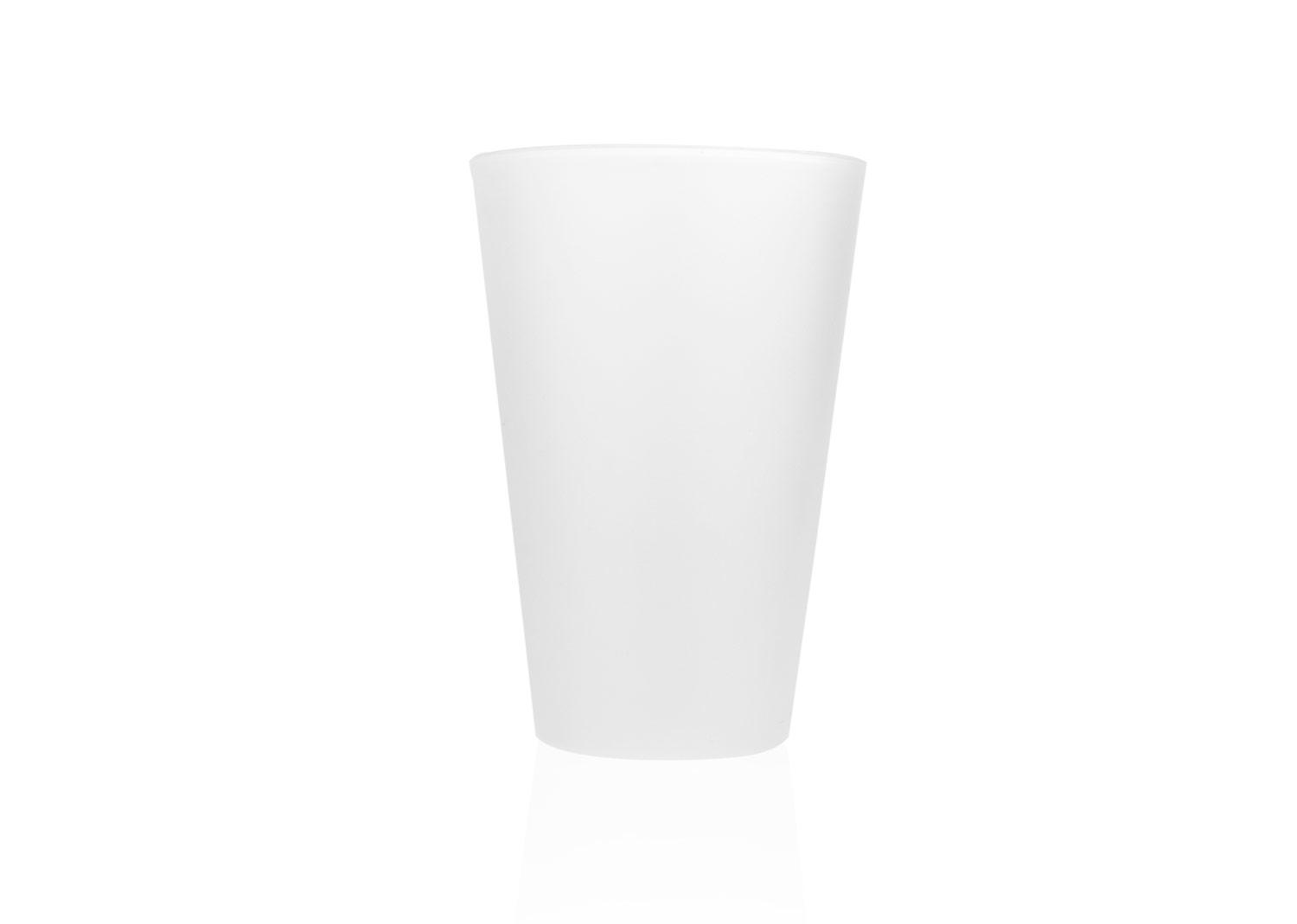Vaso reutilizable magic 400 ml / 13 oz. Transparente front