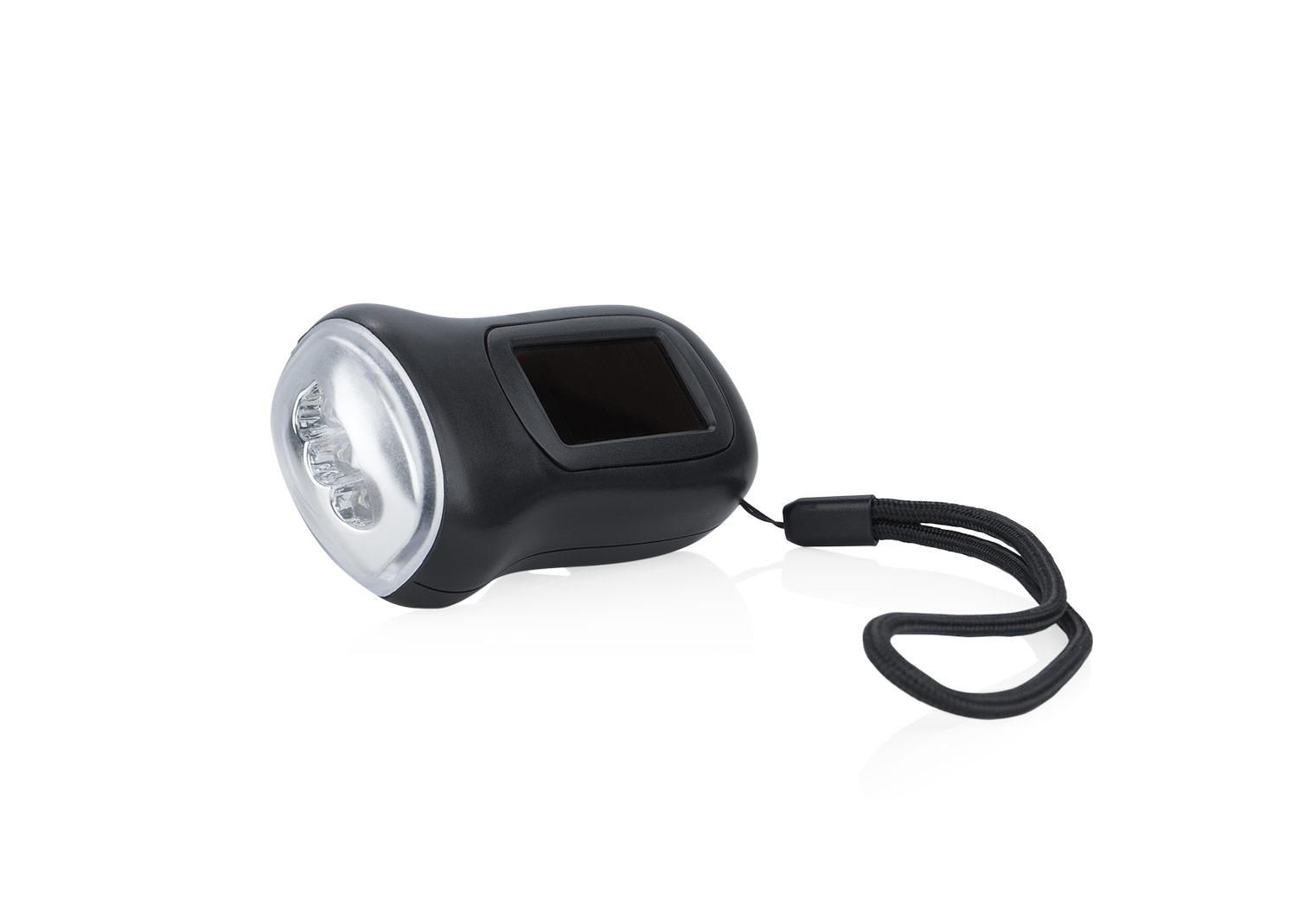 Linterna de carga solar sunset Negro miniatura 3
