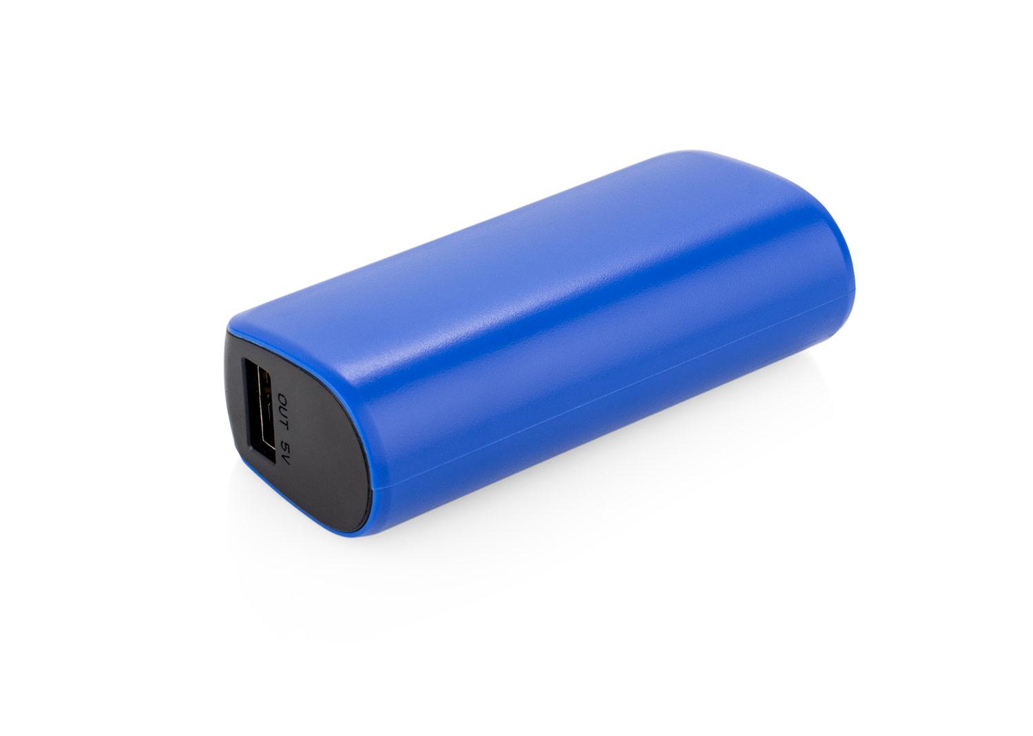Mini powerbank public 2.200 mah Azul miniatura 2