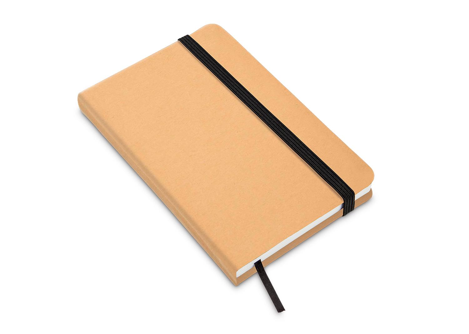 Libreta ejecutiva mini Natural front