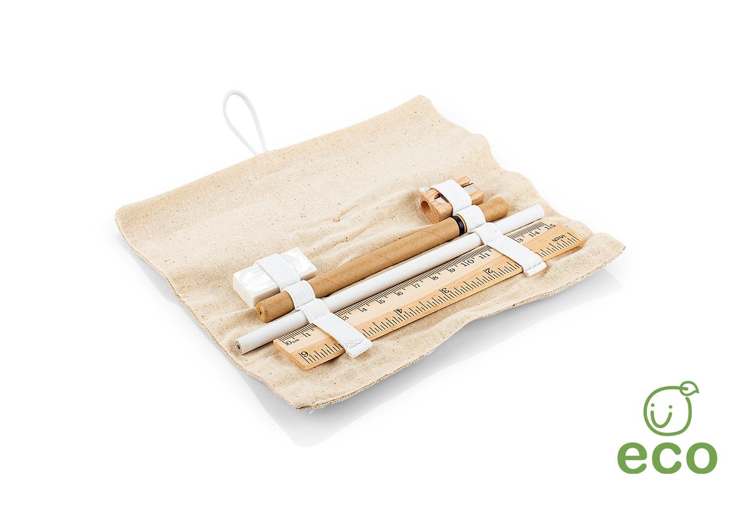 Set escritorio ecologic Natural miniatura 3