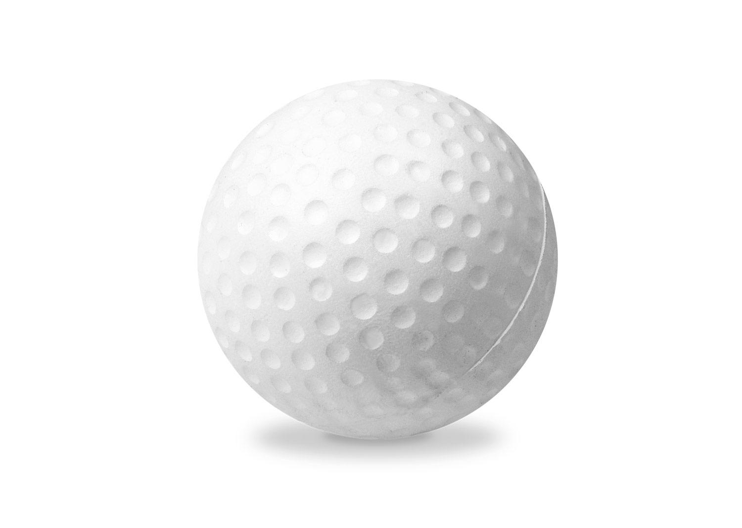 Antiestrés bola golf Blanco front
