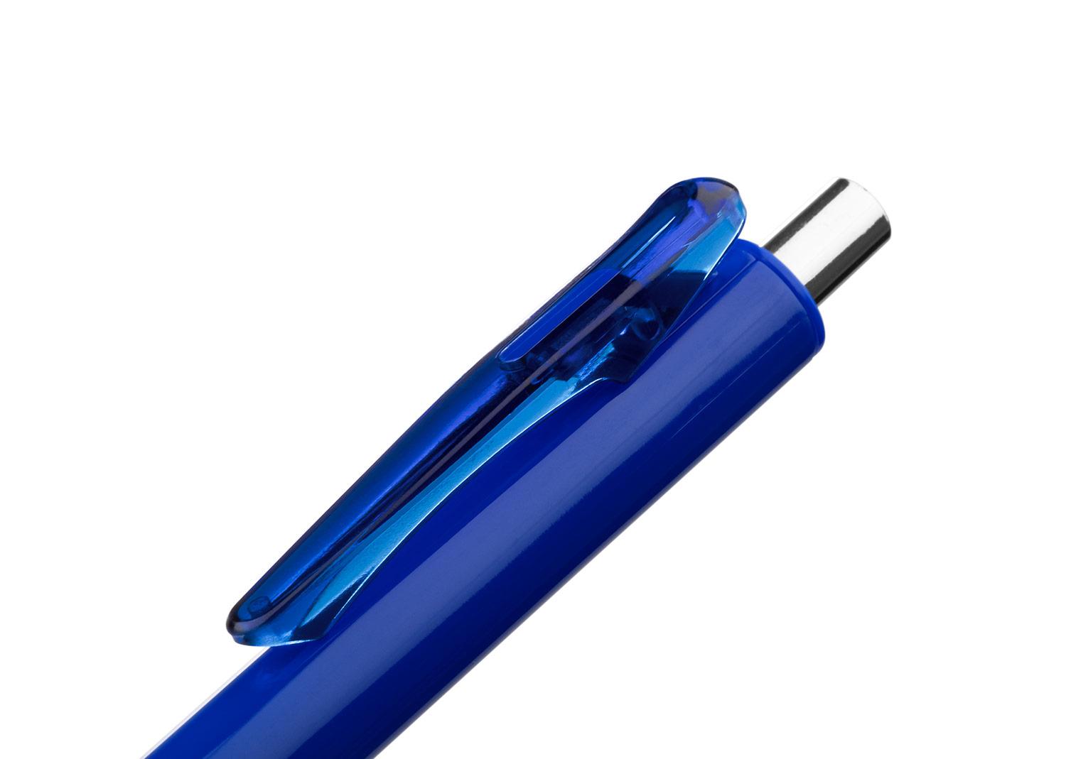 Boligrafo miami sólido Azul Rey front