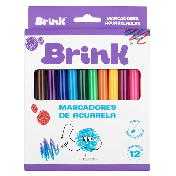 Marcador acuarela drippies Surtido miniatura 5