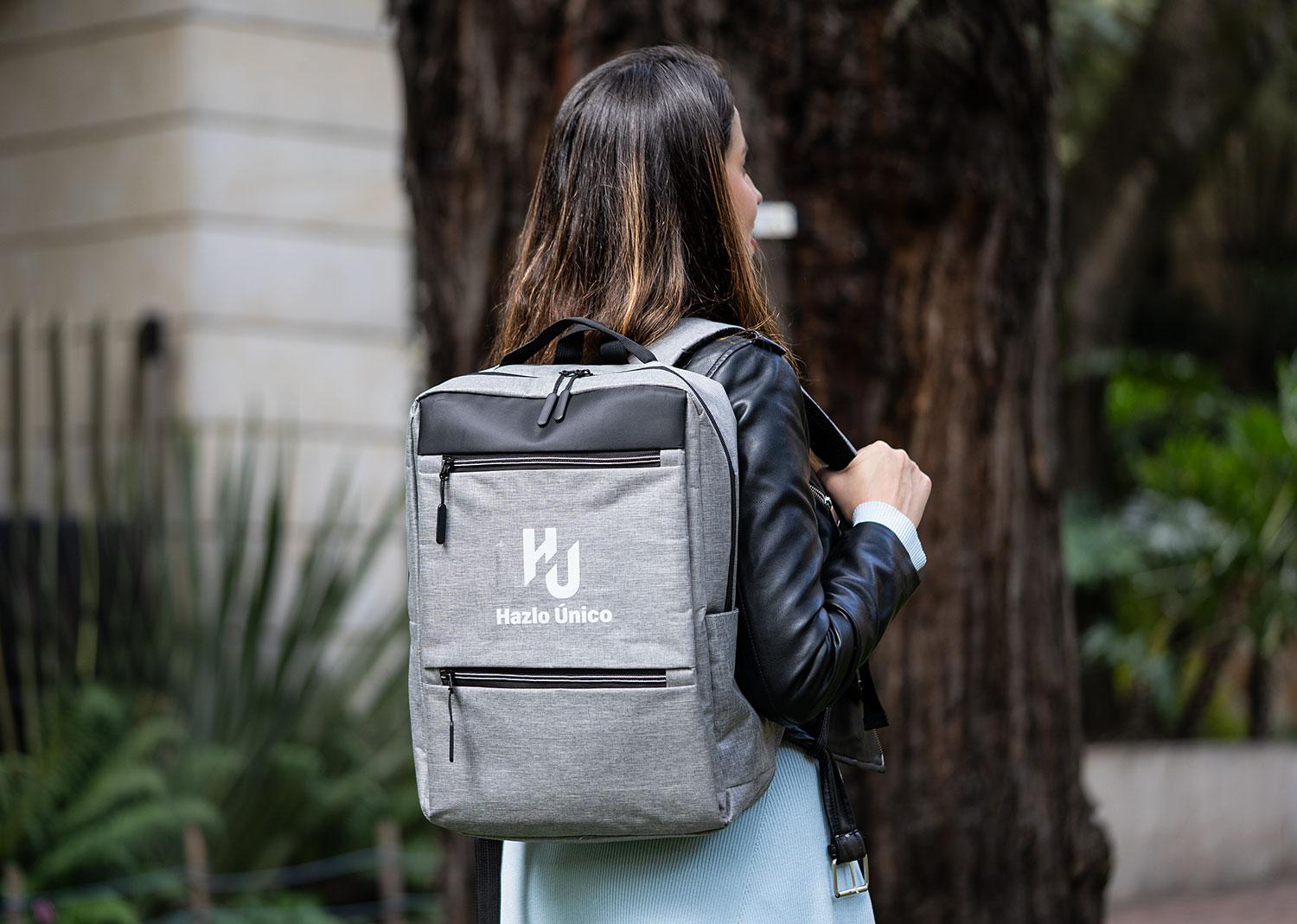 Morral charles 13 lts. Gris miniatura 5