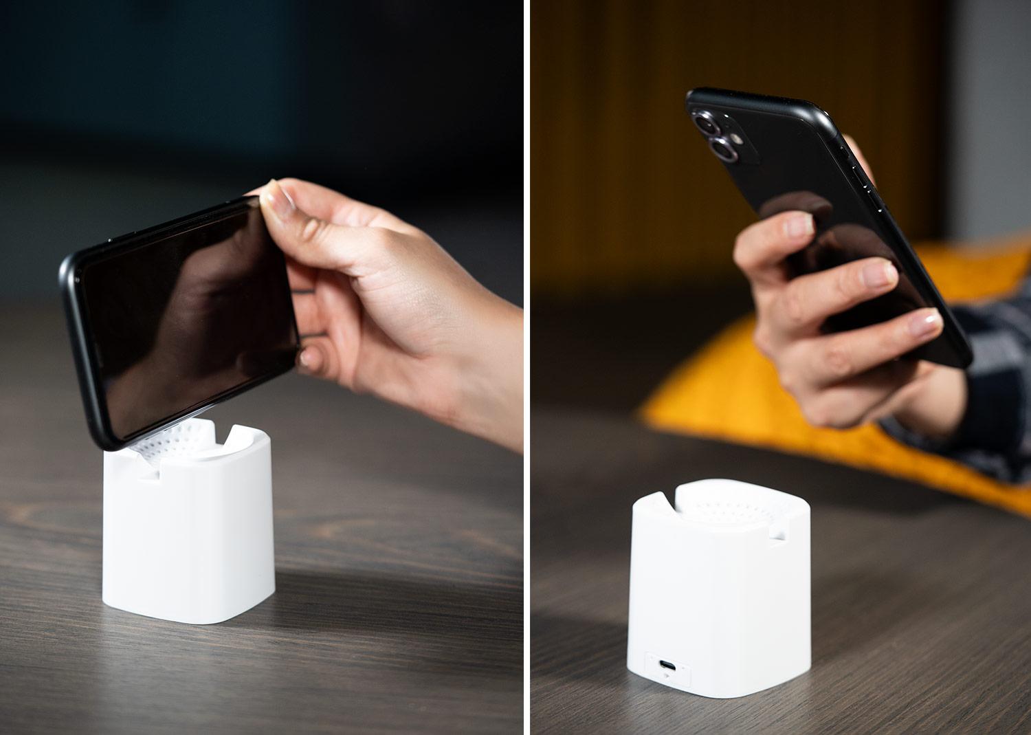 Altavoz rumble Blanco miniatura 3