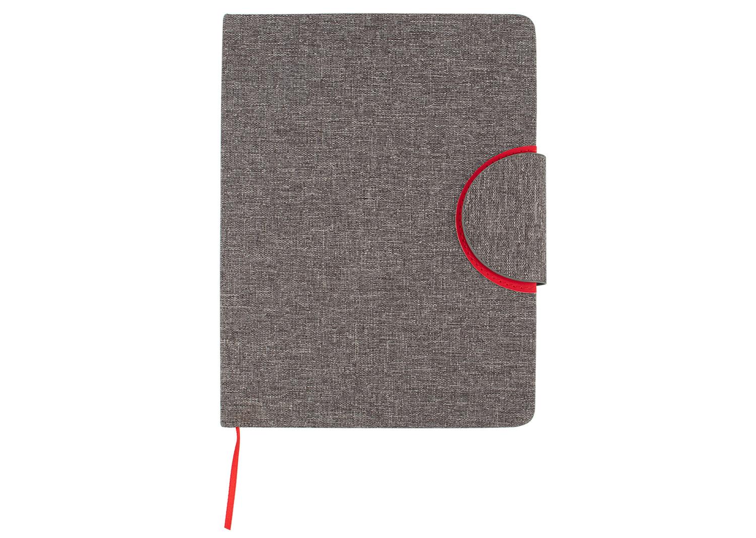 Libreta galilei Gris Claro / Rojo miniatura 2