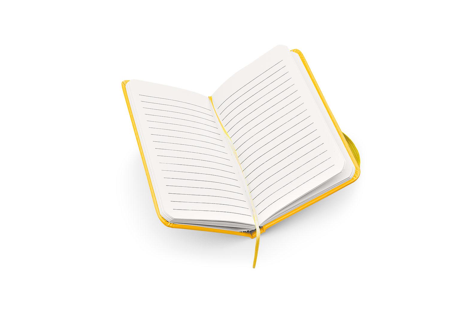 Libreta neón mini Amarillo miniatura 2