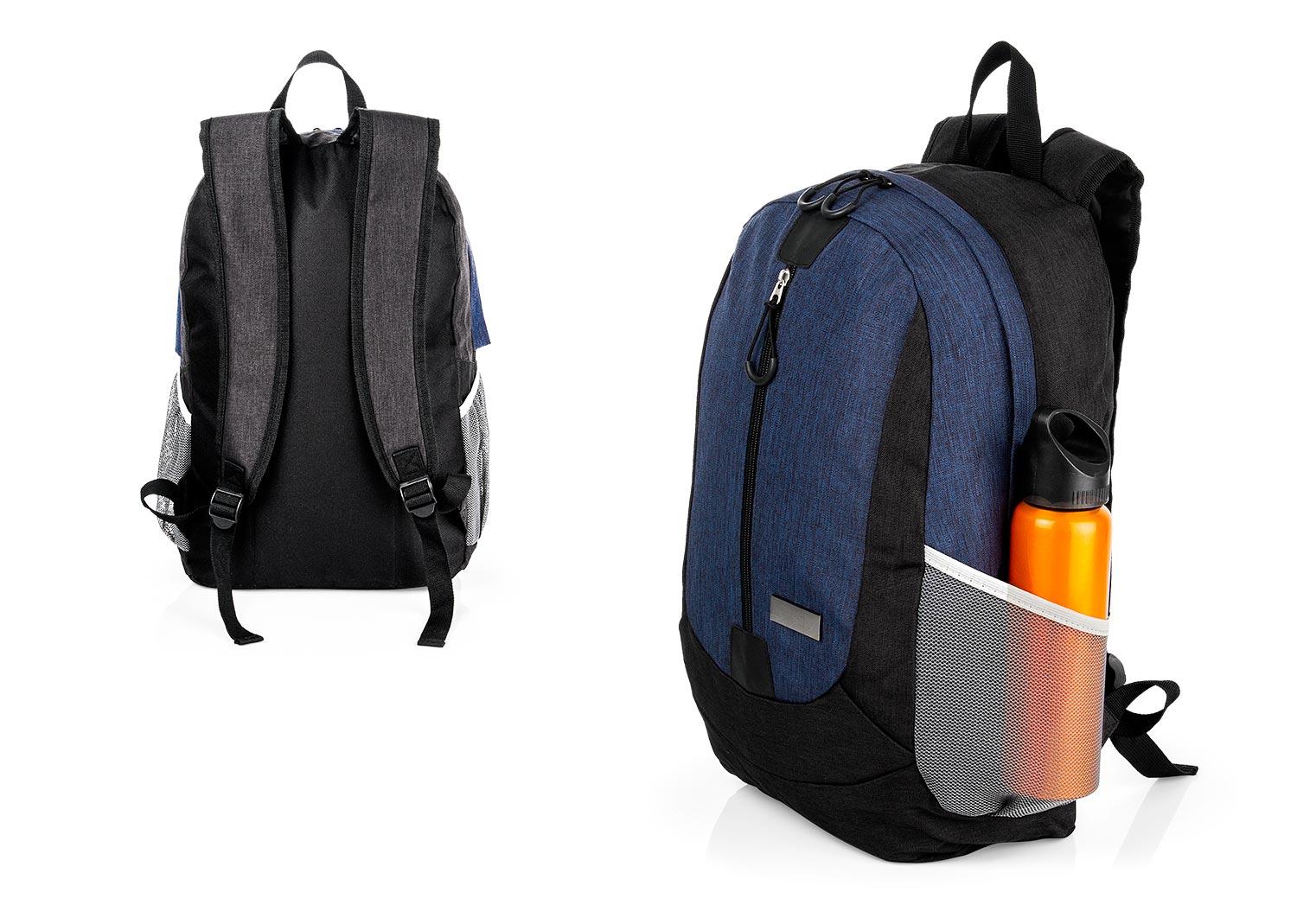 Morral pizarro 19 lts. Azul Oscuro miniatura 2