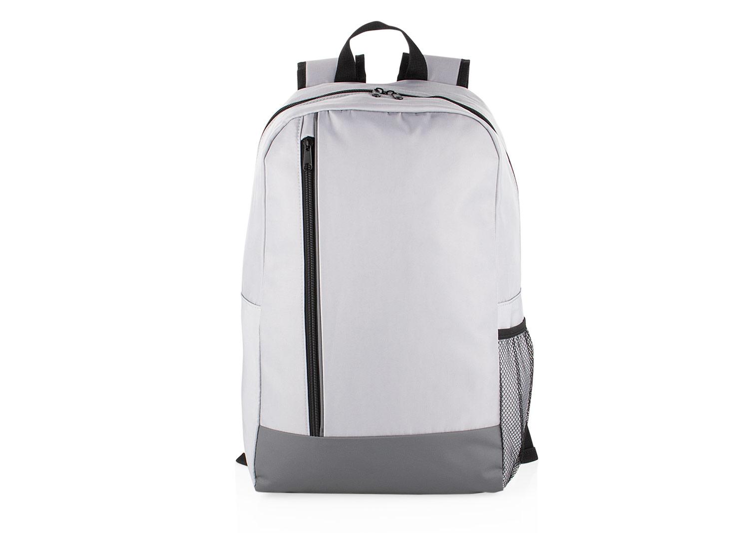 Morral james 18 lts. Gris front