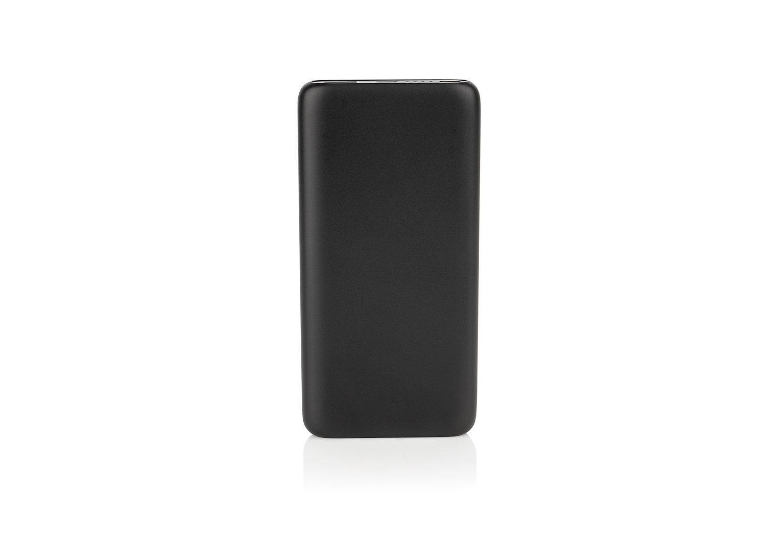 Multicargador warrior 10.000 mah Negro front