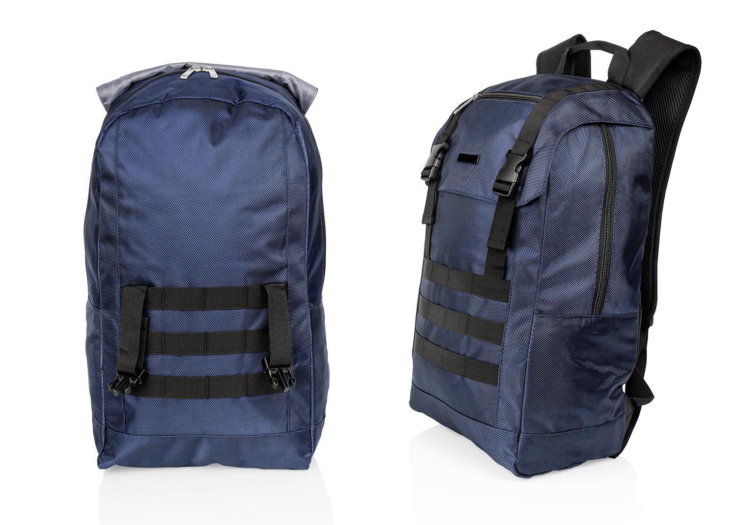 Maleta giancarlo 23 lts. Azul Rey front