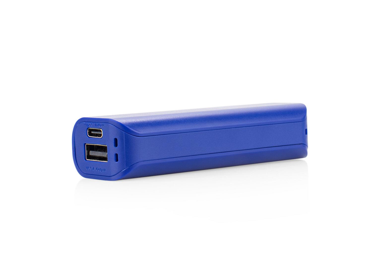 Mini power bank traffic 2.200 mah Azul miniatura 2