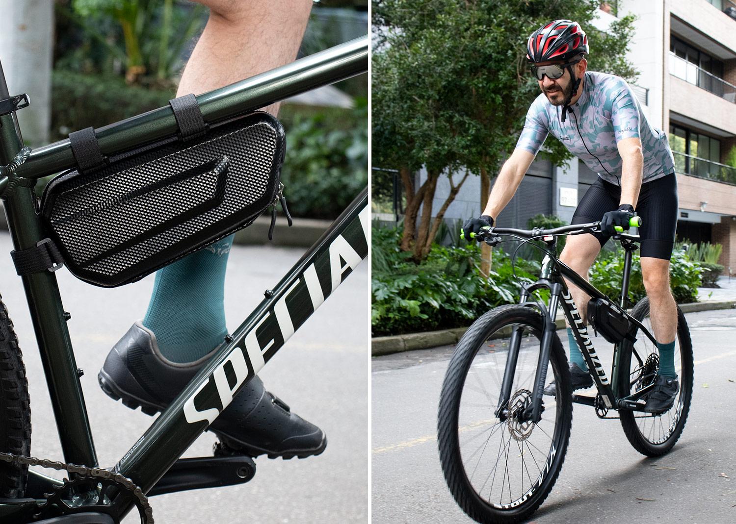 Estuche bicicleta venture Negro miniatura 6