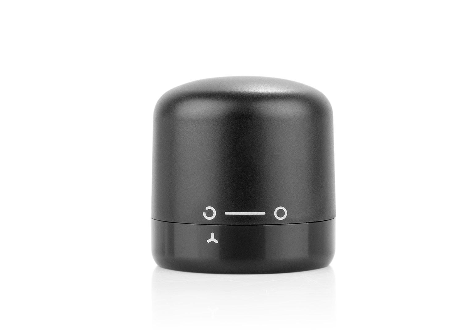 Tapón de botella bet Negro front
