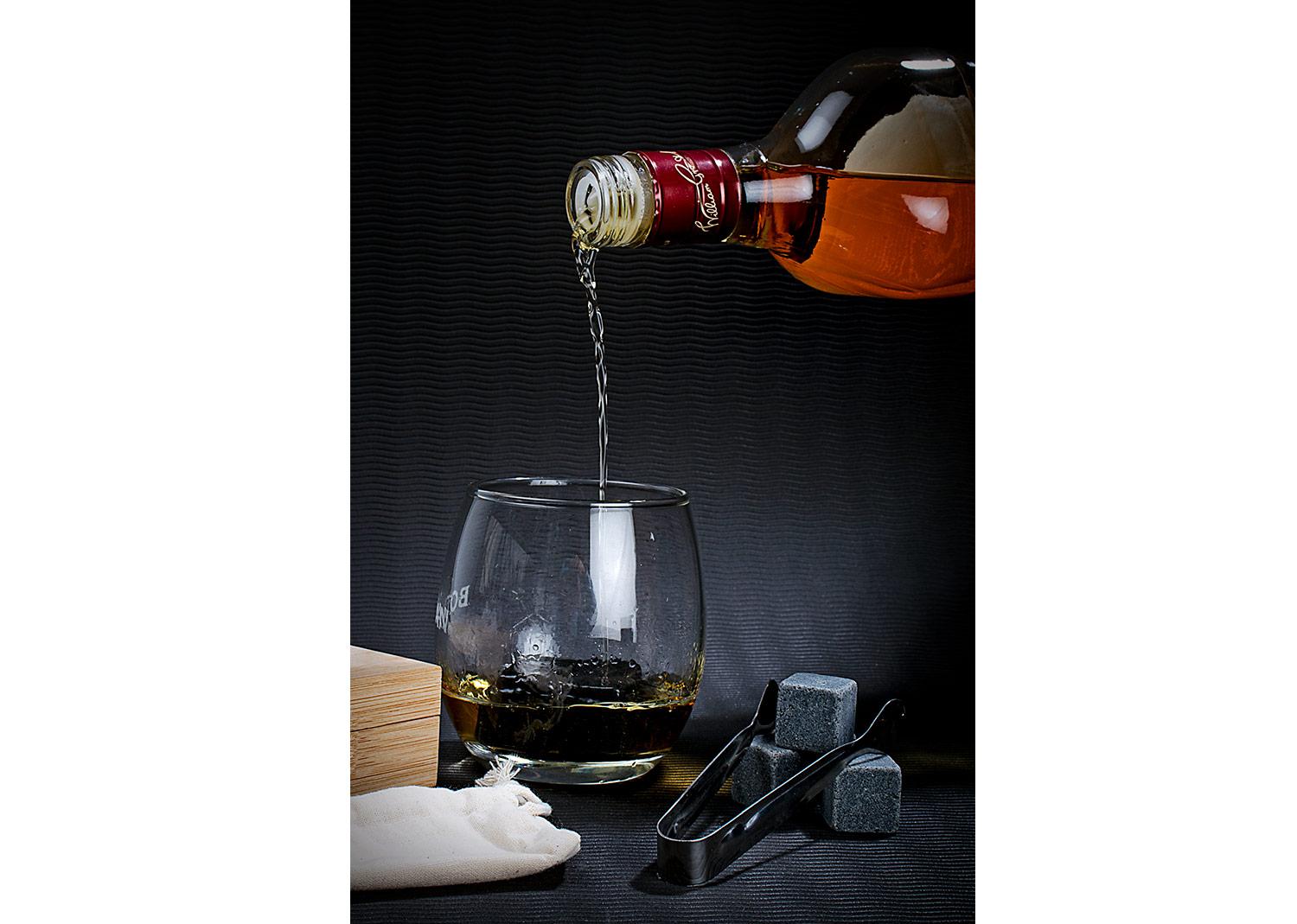 Whiskey stone bambú Bambú miniatura 5