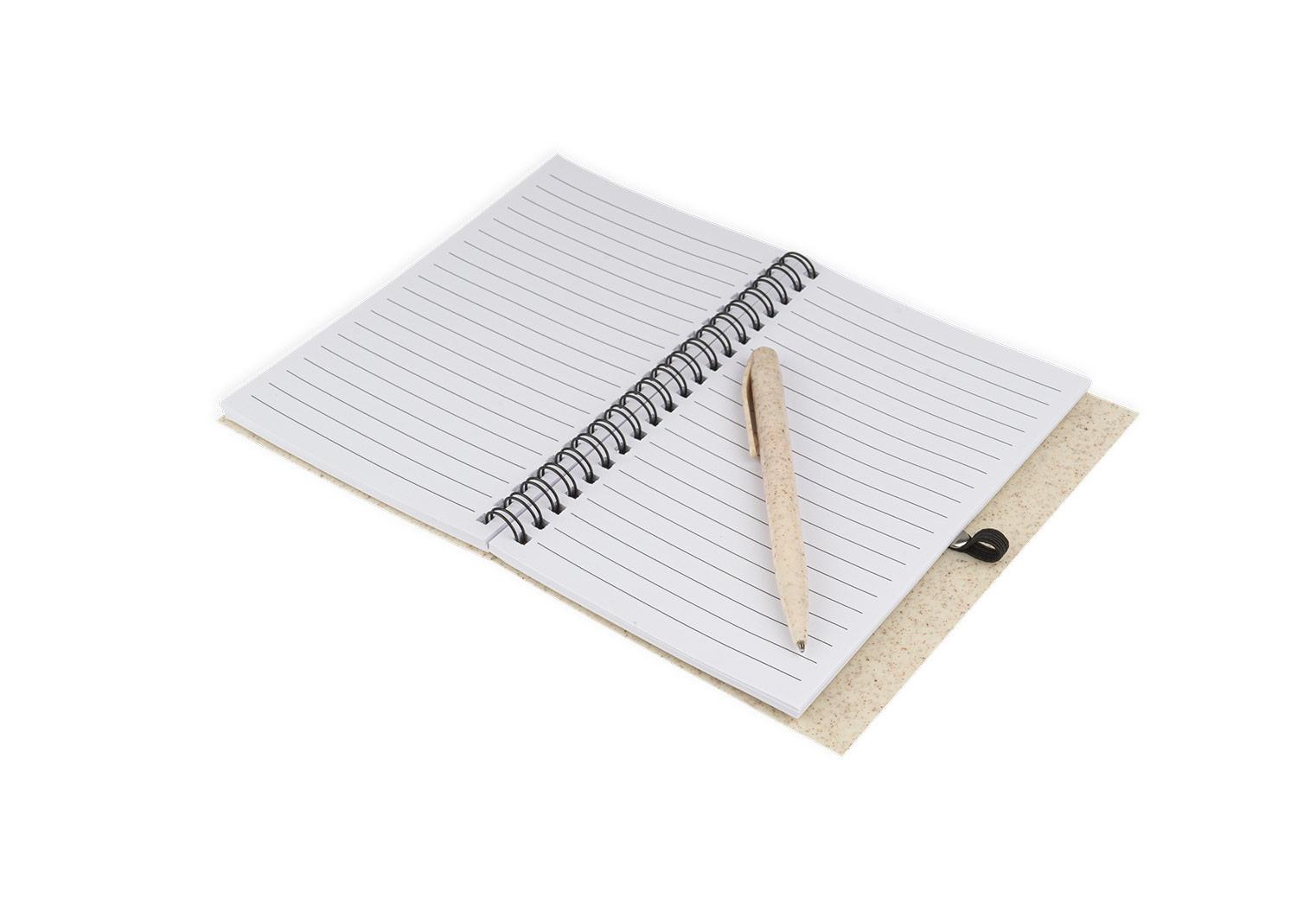 Libreta doodle con bolígrafo Natural miniatura 3