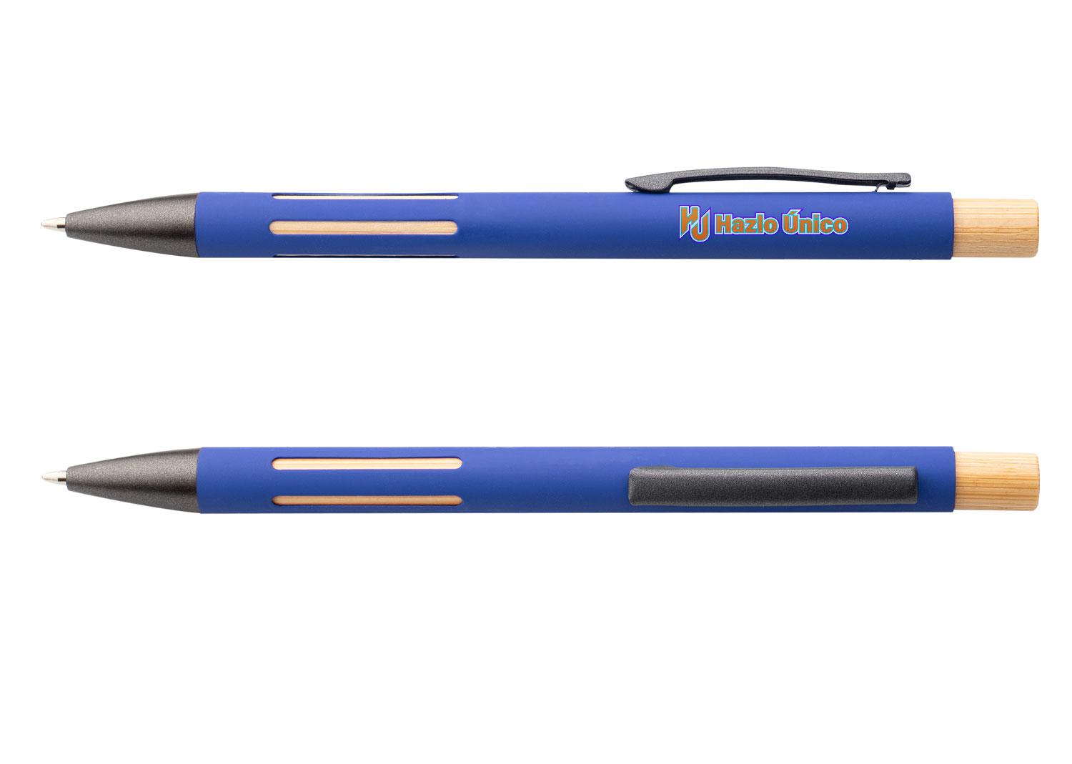Boligrafo split Azul Rey front