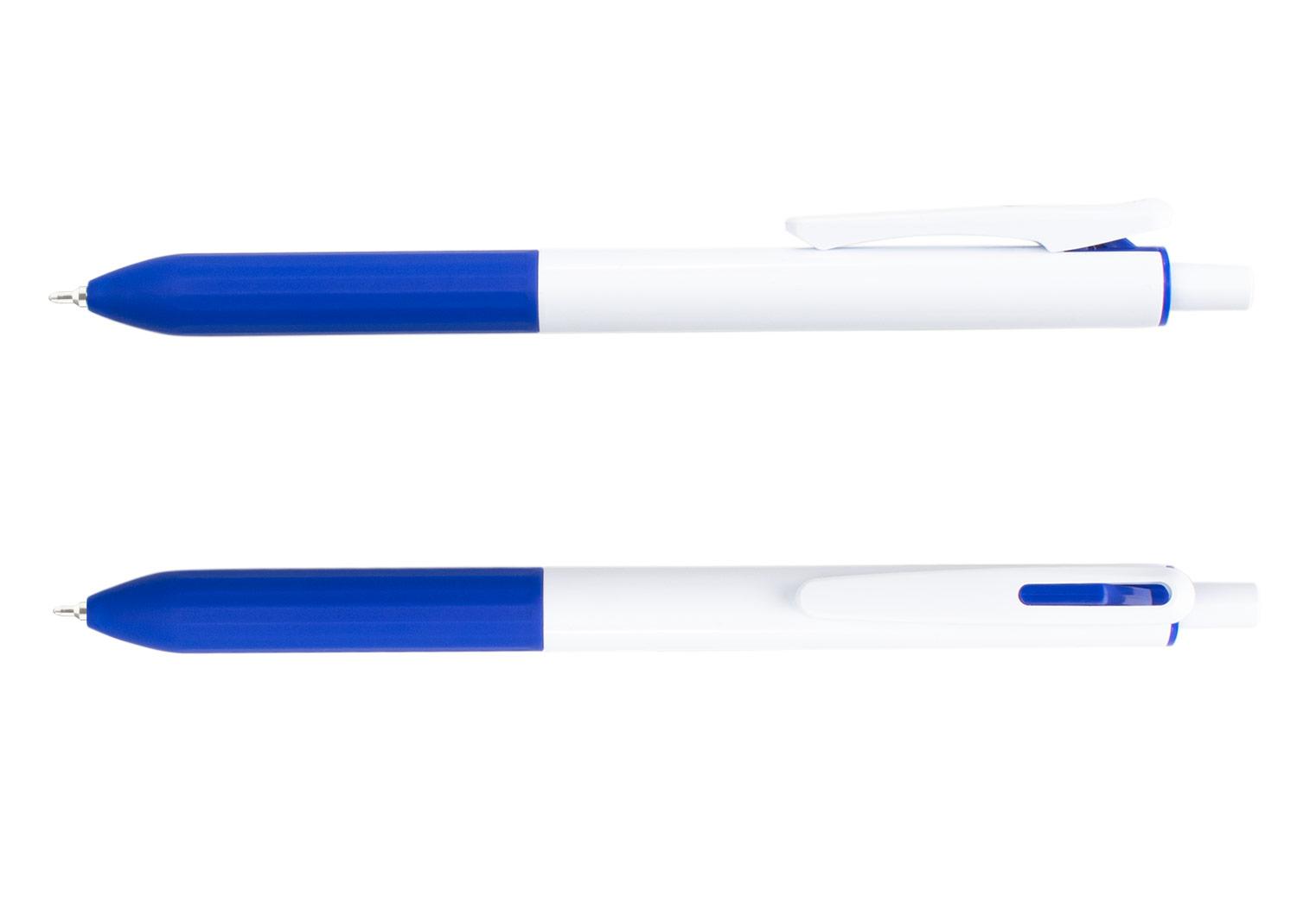 Bolígrafo miami blanco Azul Rey front