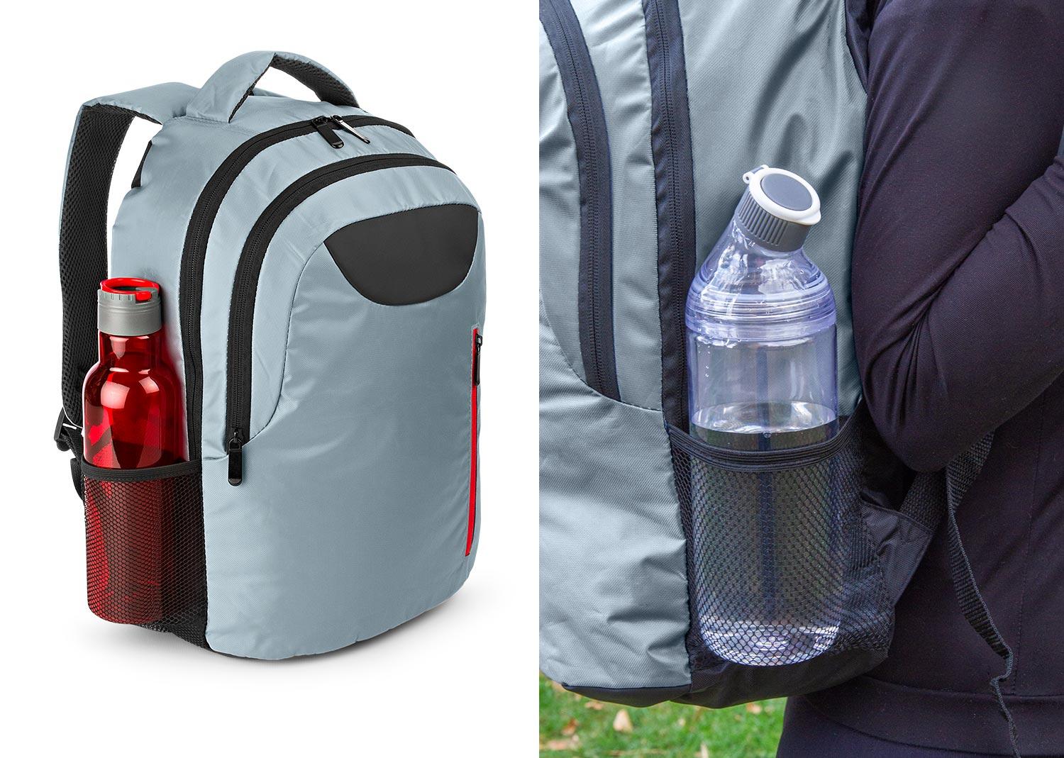 Morral portalaptop francis 15 lts. Gris miniatura 3