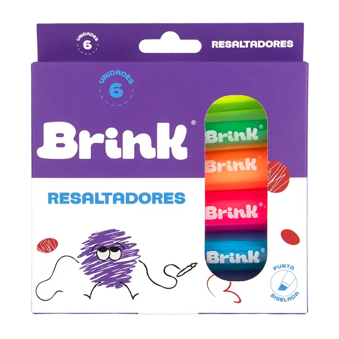 Resaltador brink popones Surtido miniatura 5