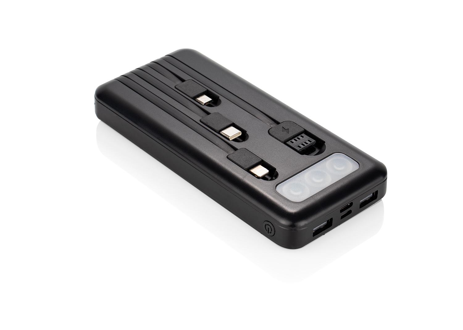 Multicargador urban 10.000 mah Negro miniatura 3