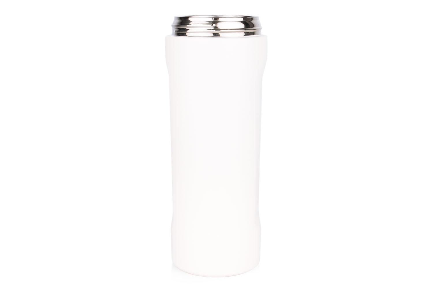 Botella sin tapa sparky 500 ml / 17 oz Blanco front