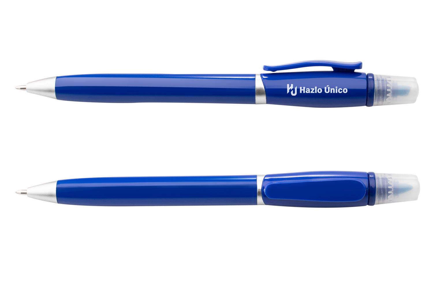 Boligrafo resaltador jakarta Azul front