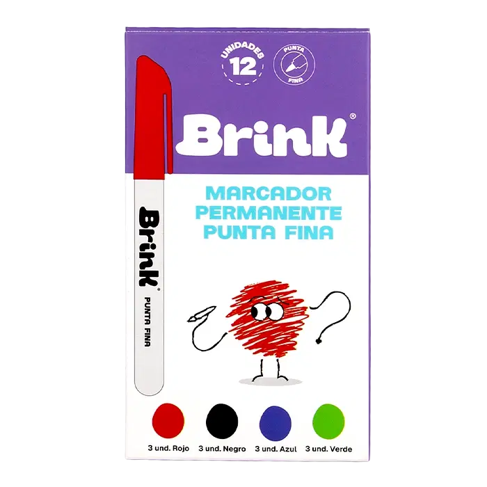 Marcador permanante boldies Surtido miniatura 5