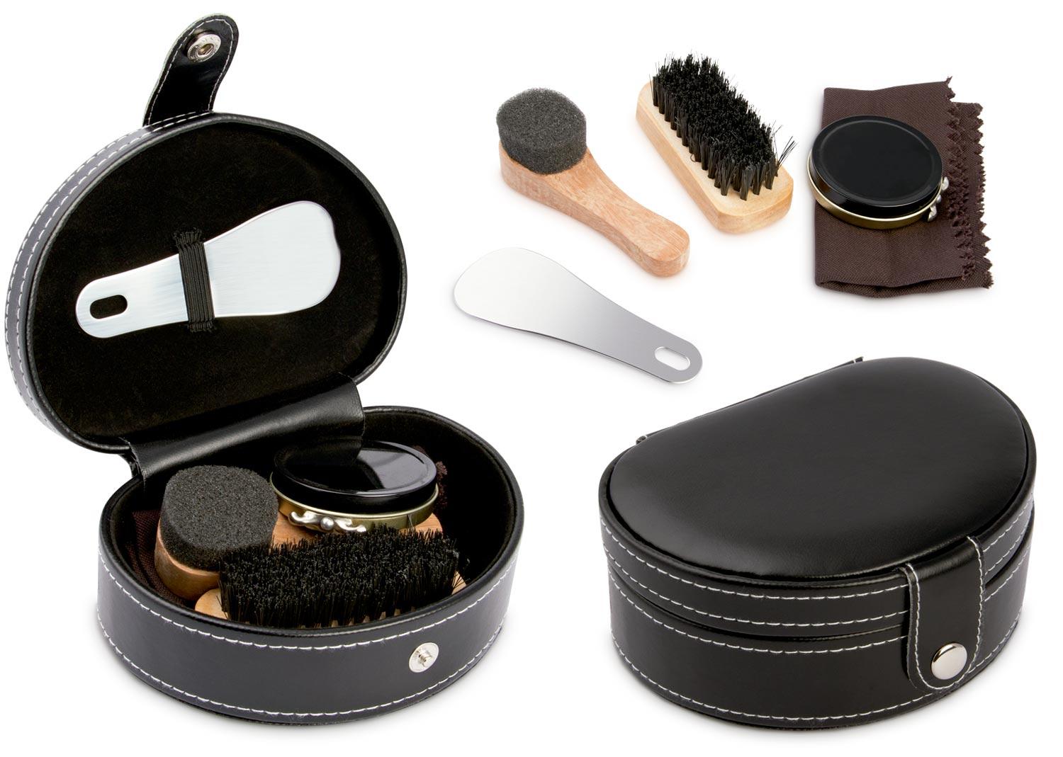 Cleaner shoe set Negro front