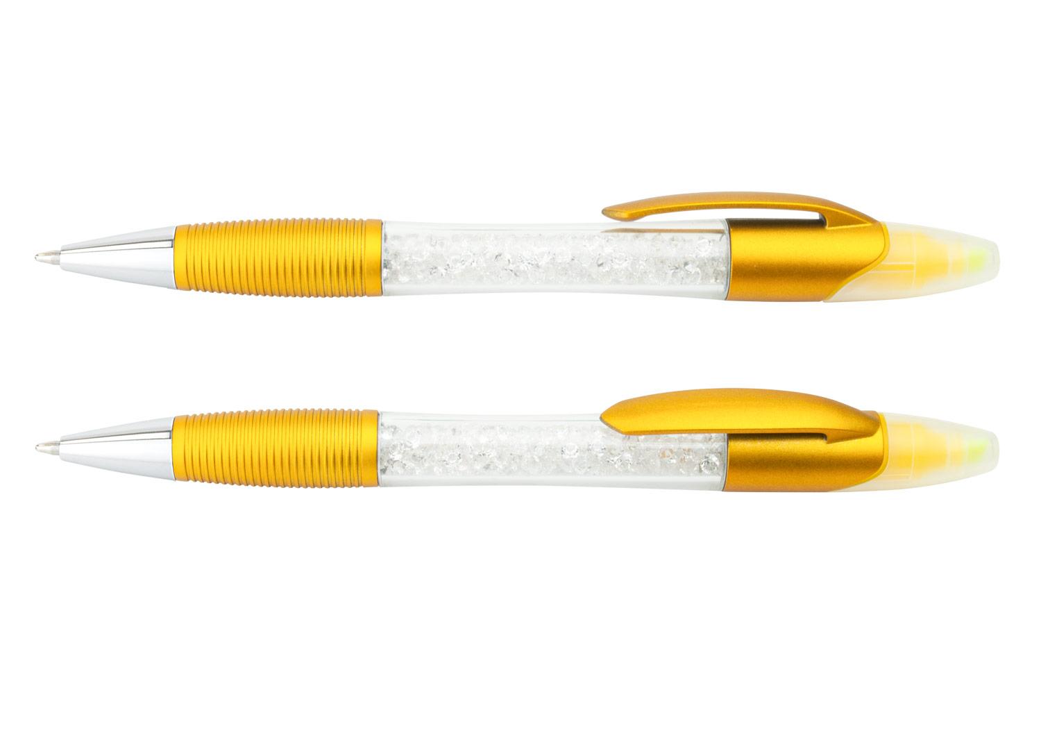 Bolígrafo resaltador holanda Amarillo front