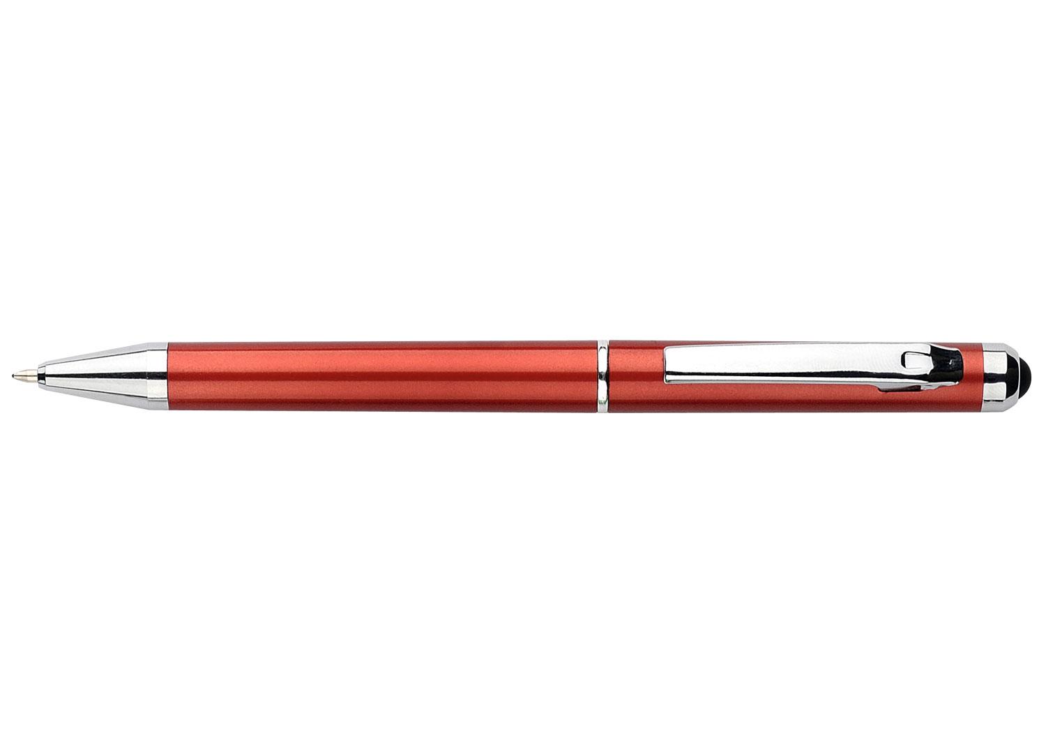Bolígrafo charlotte stylus Rojo front