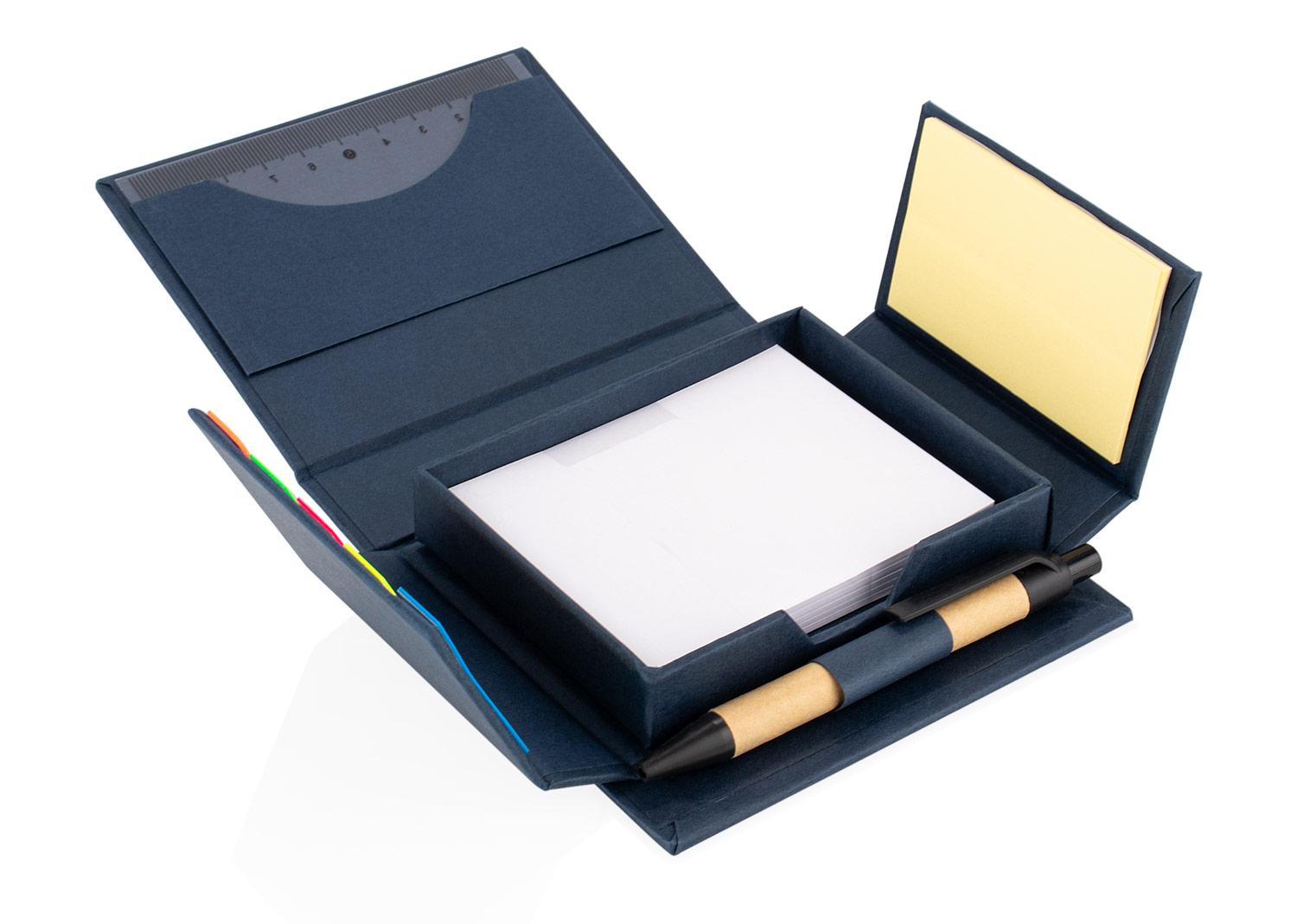 Set de memos pollock Azul Oscuro miniatura 2